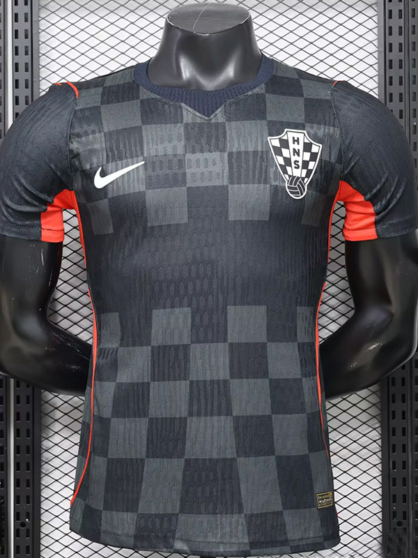 26-27 Croatia Black Special Edition Player Version Soccer Jersey