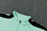 26-27 France Light green Half Pull Tracksuit (半拉链)