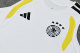 26-27 Germany White Tank top and shorts suit