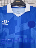 25-26 Bielefeld Blue 100th Anniversary Fans Soccer Jersey