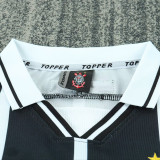 1999-2000 Corinthians Away Kids Retro Soccer Jersey
