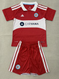 26-27 Chicago Fire FC Home Kids Soccer Jersey