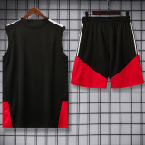 26-27 Germany Black Tank top and shorts suit