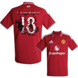 26-27 Man Utd Home Casemiro #18 Print Special Number Fans Soccer Jersey