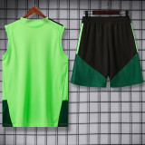 26-27 Mexico Green Tank top and shorts suit
