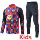 26-27 BAR Red Kids Half Pull Tracksuit (童装)(半拉链)