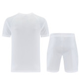 26-27 Man Utd White Training Short Suit