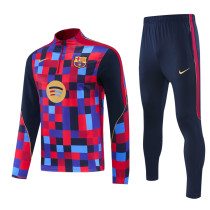26-27 BAR Red Half Pull Tracksuit (半拉链)