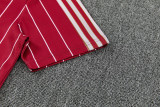 26-27 ARS Red Short shirts and Long trousers Suit (圆领)