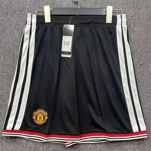 26-27 Man Utd Black Shorts Pants