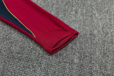 26-27 BAR Red Half Pull Tracksuit (半拉链)