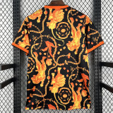26-27 Netherlands Orange Black Joint Edition Training shirts