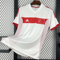 2002 Turkey Away Retro Soccer Jersey