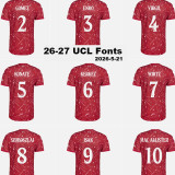 26-27 LIV Home Long Sleeve Player Version Soccer Jersey (长袖球员)