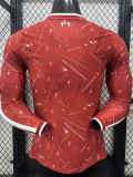 26-27 LIV Home Long Sleeve Player Version Soccer Jersey (长袖球员)
