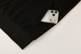 26-27 Belgium Black Jacket Tracksuit #01