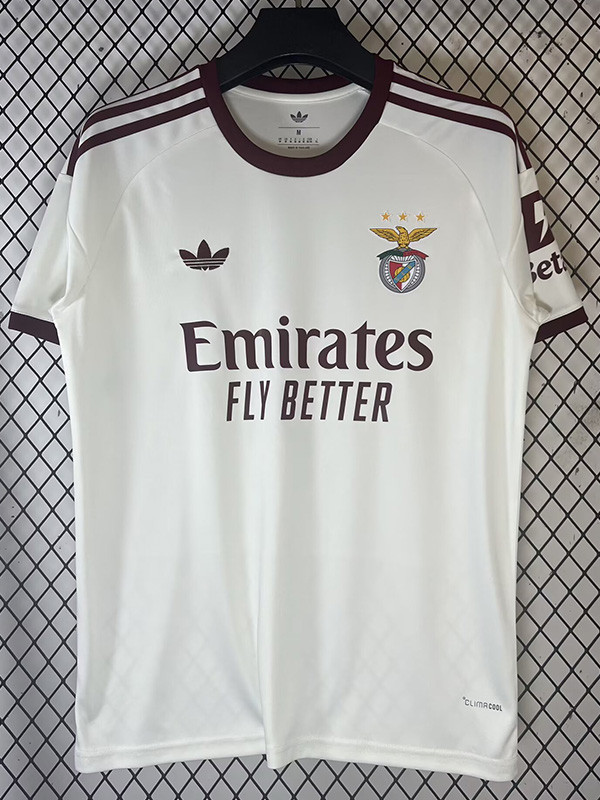 26-27 Benfica Beige White Fans Soccer Jersey