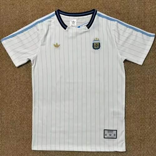 26-27 Argentina White Casual Edition Fans Training shirts