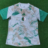 26-27 Algeria Green Yellow White Player Version Training shirts