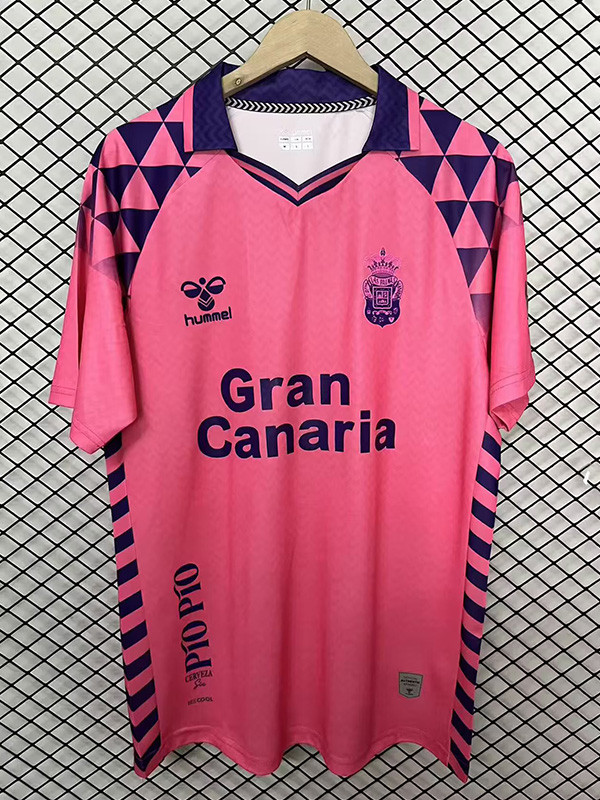25-26 Las Palmas Pink Special Edition Fans Soccer Jersey
