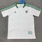 26-27 Brazil White Casual Edition Fans Training shirts