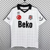 1990-1991 Besiktas Away Retro Soccer Jersey