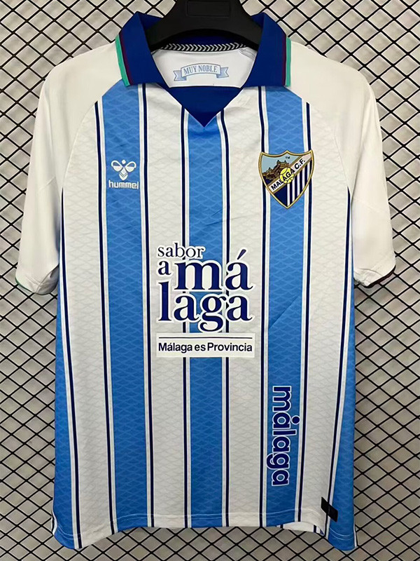 26-27 Malaga Home Fans Soccer Jersey