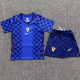 26-27 Croatia Away Kids Soccer Jersey