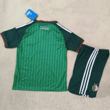 26-27 Algeria Away Kids Soccer Jersey (带星)