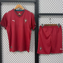26-27 Portugal Home Kids Soccer Jersey