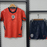 26-27 England Away Kids Soccer Jersey