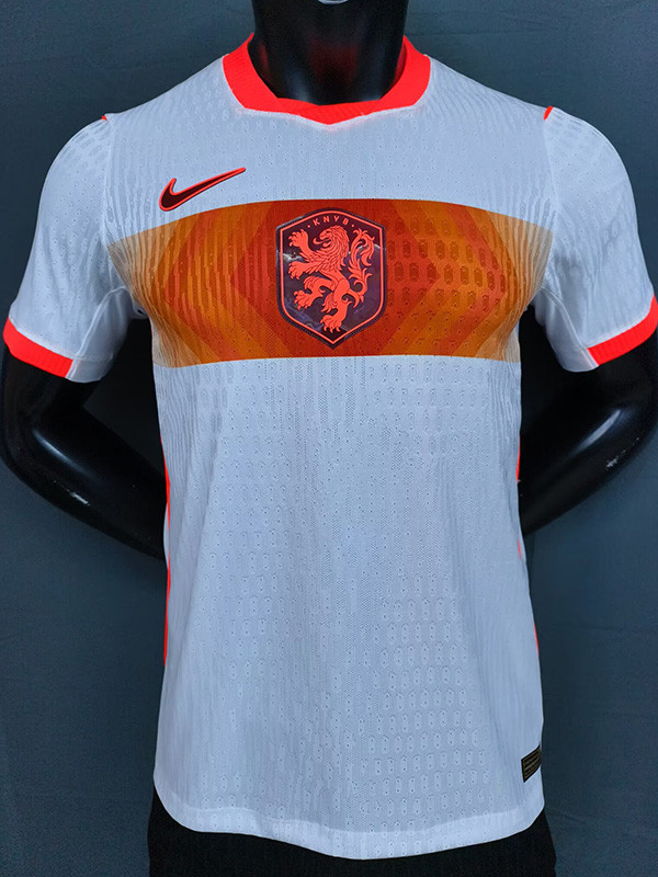 26-27 Netherlands Away Player Version Soccer Jersey