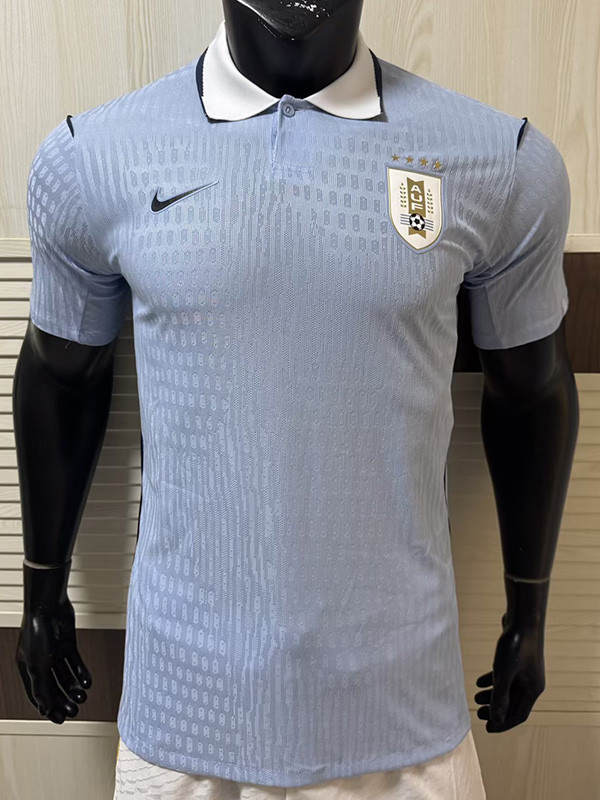 26-27 Uruguay Home Player Version Soccer Jersey
