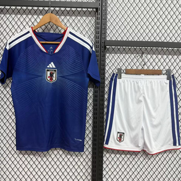 26-27 Japan Home Kids Soccer Jersey