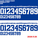 26-27 Cape Verde Home Fans Soccer Jersey