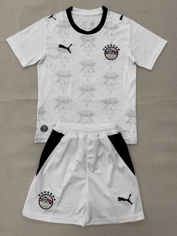 26-27 Egypt Away Kids Soccer Jersey