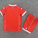 26-27 Tunisia Home Kids Soccer Jersey
