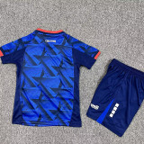 26-27 Cape Verde Home Kids Soccer Jersey