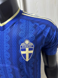 26-27 Sweden Away Player Version Soccer Jersey