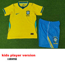 26-27 Brazil Home Kids Player Version Soccer Jersey (球员童装)