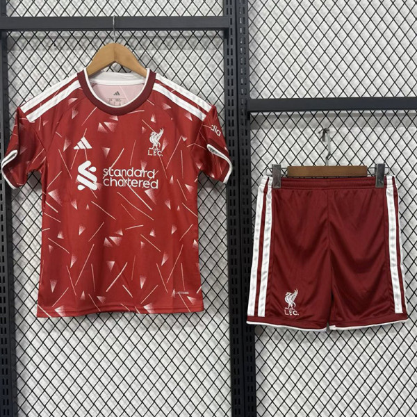 26-27 LIV Home Kids Soccer Jersey