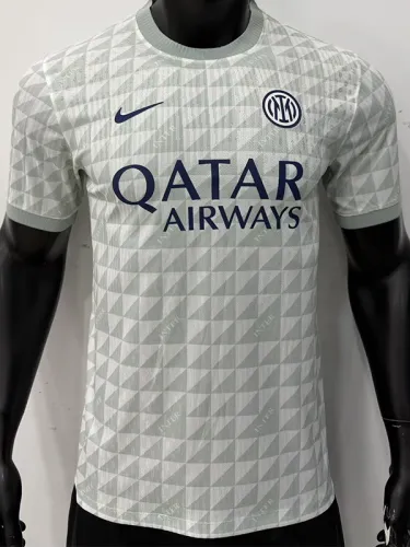 26-27 INT Grey White Player Version Training shirts