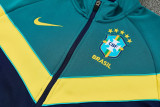 26-27 Brazil Royal blue Jacket Tracksuit
