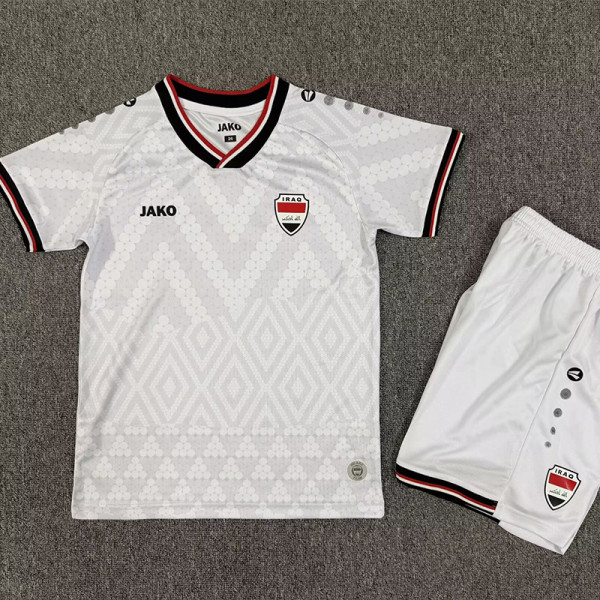 26-27 IRAQ Home Kids Soccer Jersey