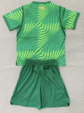 26-27 BAR Green Goalkeeper Kids Soccer Jersey