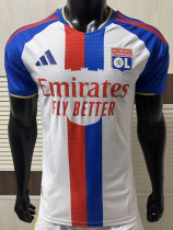 26-27 Lyon Home Player Version Soccer Jersey