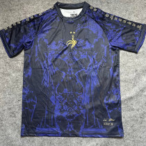 26-27 France Black Purple Special Edition Training shirts (逗号)