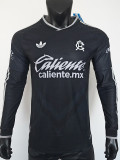 26-27 Club America Black Long Sleeve Player Version Soccer Jersey (长袖球员)