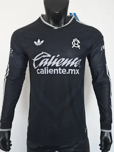 26-27 Club America Away Long Sleeve Player Version Soccer Jersey