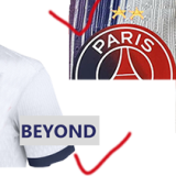 26-27 PSG White Red Player Version Soccer Jersey